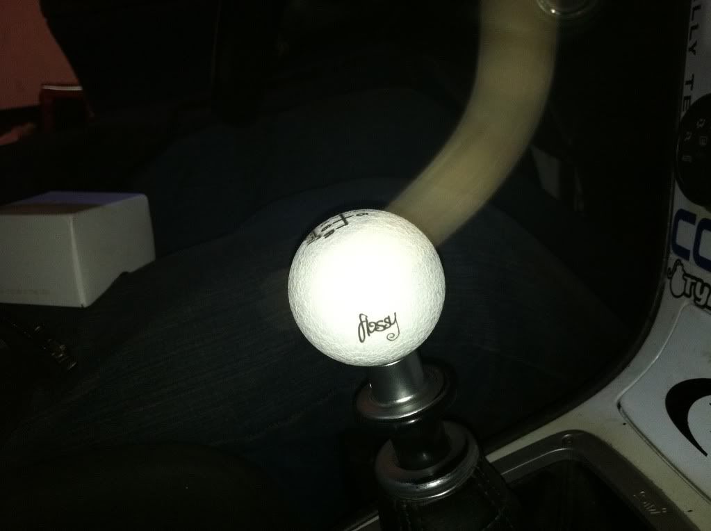 My 2 custom Flossy Shift Knobs NASIOC